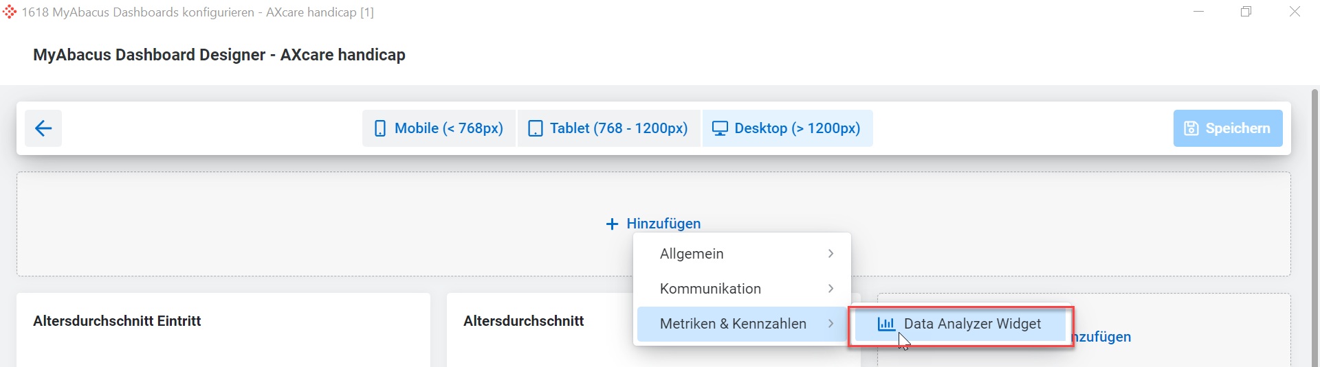 Bild 8 My Abacus Dashboard Designer Data Analyzer Widget