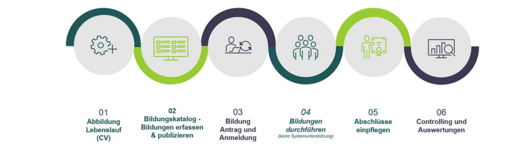 Bildungsmanagement Grafisch dargestellt Bild 3