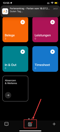 20220427_AbaClick_Home und Nachricht_Mobile Visierung_tfe